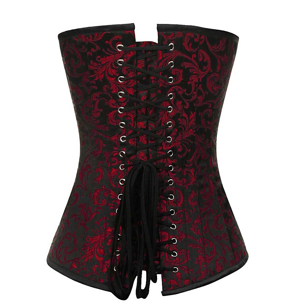 Attitude Corsets - Elodiron Vollbrust Korsett - Rot